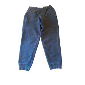 Polo Ralph Lauren Boys‎ Jogger Pants L (14-16) Black Cotton Blend Pony Logo